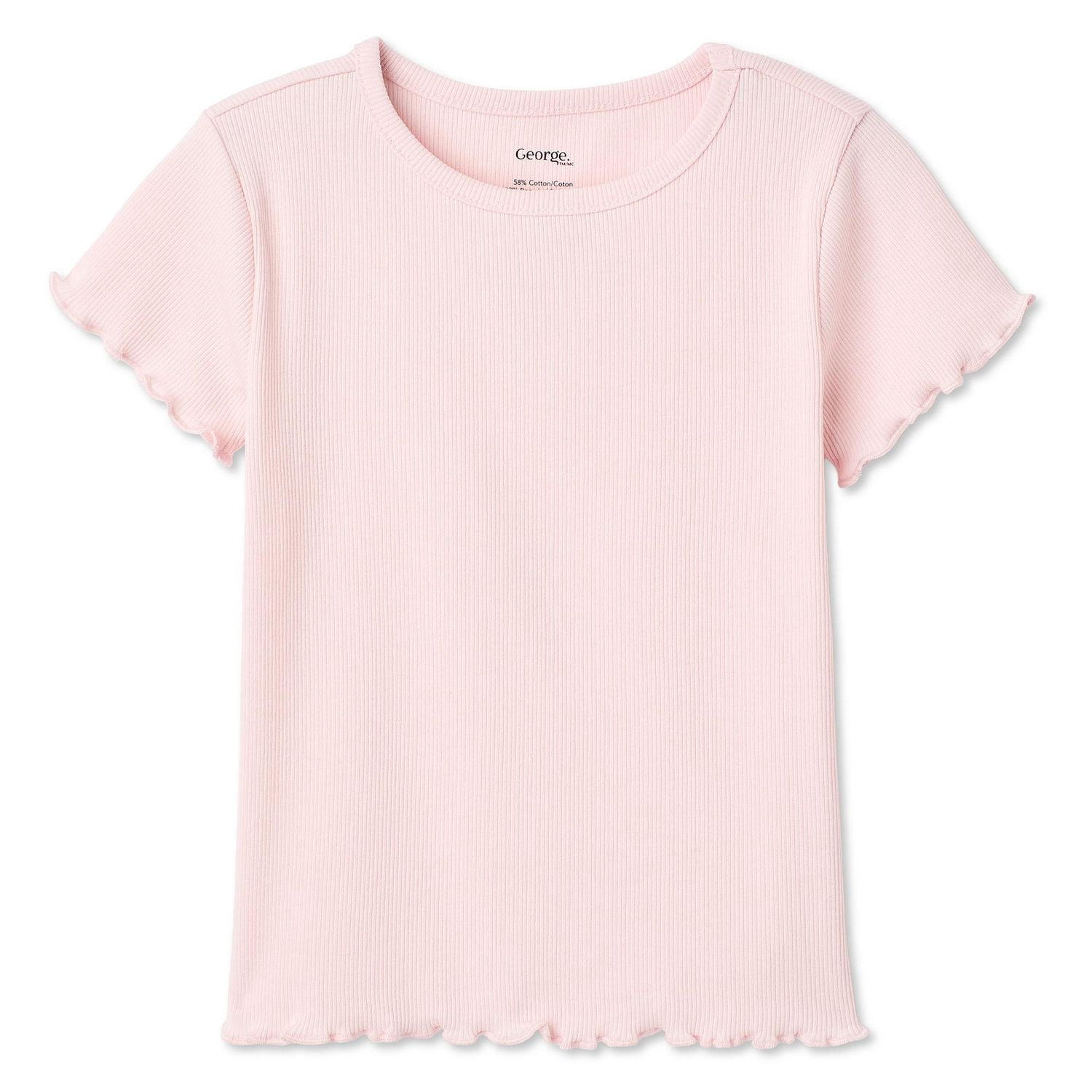 George Toddler Girls' Rib T-Shirt