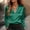 Vert, variante sur Jacenvly Hauts pour Femmes Liquidation Mode Femmes Uni Décontracté Manches Longues Cardigan Ample pour Dames Blouse Hauts pour Femmes Soldes