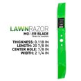 thumbnail image 3 of LawnRAZOR Mulching Blade for MTD Cub Cadet 21 inch 742-0536 3 Pack 810-CBL2364D, 3 of 7
