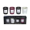 thumbnail image 1 of 4 Pack 2.5 Oz Luxe Scented Glass Candle Gift Set, 1 of 2