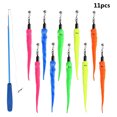 thumbnail image 3 of 11-Piece Funny Cat Toy Set, Feather Funny Cat Stick, Caterpillar Ribbon Toy Set, Cat and Kitten Interactive Toy Dropshipping Ribbon, 3 of 5