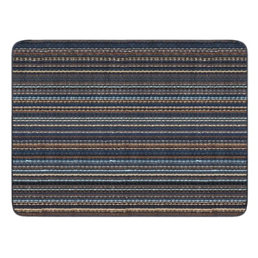 Mainstays Warwick Washable Tufted Accent Rug 3' x 4', Non-Slip, Multi-Color Stripe, Assorted Colors, Indoor for Kitchen Hallway Entryway Laundry