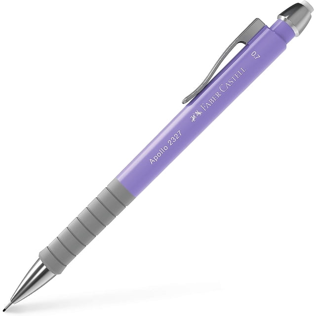 Faber-Castell Apollo Crayon Mécanique avec Gomme, 0,7 mm, Unité