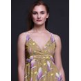 thumbnail image 5 of Bimba Floral Printed Adjustable Spaghetti Strap Long Maxi Dress Summer Beachwear-XX-Large, 5 of 5