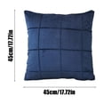 thumbnail image 3 of Brushed Pillowcase Line Back Cushion Pillow Case For Sofa Bedroom, 3 of 6