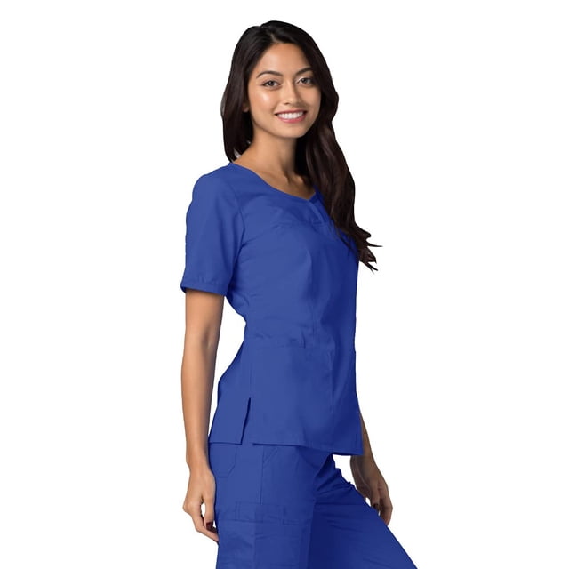 Adar Universal Women's V-Neck Scrub Top, Adult