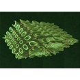 thumbnail image 1 of Ahgly Tapis Rectangulaire Lavable en Machine Intérieur Transitionnel Vert Lime Foncé, 4 Pieds x 6 Pieds, 1 of 7