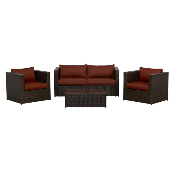 Palisades 4PC ensemble de conversation de chaise de club