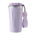thumbnail image 2 of JWshufel Stainless Steel Coffee Mug Intelligent Temperature Display Portable Insulated Cup with Lifting Rope for Hot Cold Drinks Lightweight Easy to Carry and Clean, 2 of 5