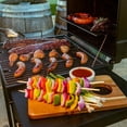thumbnail image 5 of Cart-Style Charcoal Grill with Side Shelf, 5 of 5