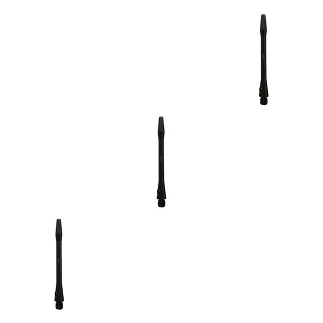 pitrice Thread Rod Professional Standard Sturdy Center Darts Shafts Darting Stems Hardware Toy Accessories Replacement 53mm Black 3Set