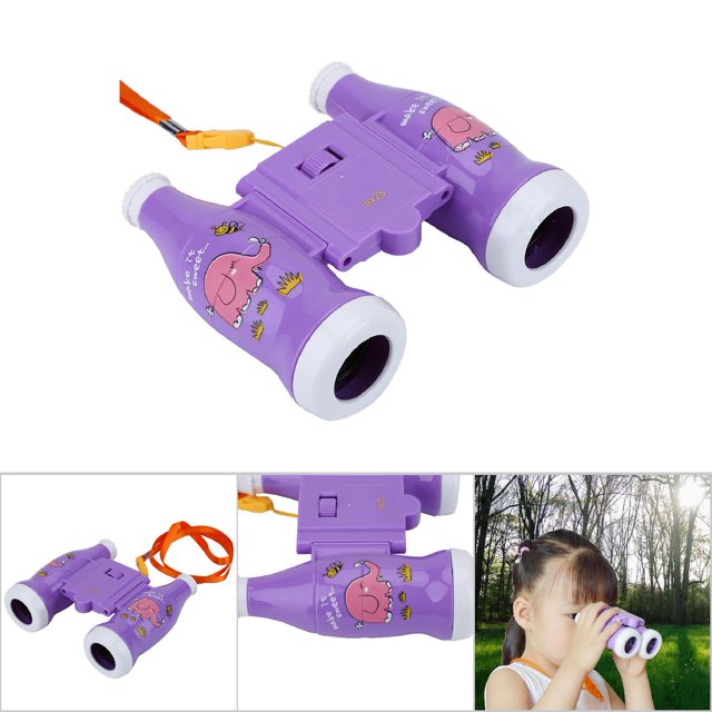 Kids Learning Toy, Durable Children Binoculars Mini 118g With Strap For Kids Children For Sports For Bird Watching For Outdoor Adventures