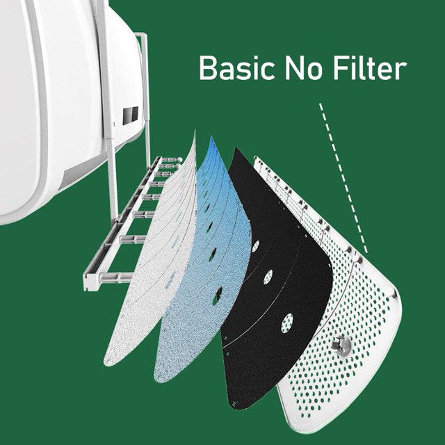 8 Feuilles de Climatisation Anti-Soufflage Direct Sortie Baffle Mural Universel
