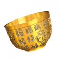 thumbnail image 2 of DOLITY Brass Treasure Bowl Bai Fu Bowl Craft Storage Container for Living Room Home, 2 of 9