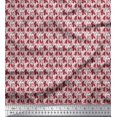 thumbnail image 1 of Soimoi Rayon Fabric Flower Artistic Print Fabric by Yard 42 Inch Wide, 1 of 3