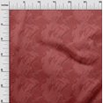 thumbnail image 3 of oneOone Coton Jersey Rouge Tissu Abstrait Tissu Imprimé par la Cour 58 Pouces de Large, 3 of 5