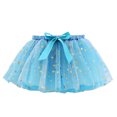thumbnail image 4 of Yuyuzo Jupe Superposée Jupes Mini en Tulle pour Filles Robe de Danse Princesse Robes Colorées à Volants avec Bandeau à Nœud, 4 of 5