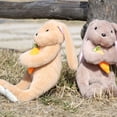 thumbnail image 4 of Peluche Lapin de Pâques - 2 Tailles, Matériau Doux, Design Adorable, Décor Polyvalent et Compagnon de Câlins, 4 of 4
