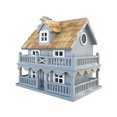 thumbnail image 1 of Home Bazaar HB-6102PHBS Novelty Cottage Decorative Hanging Wood Birdhouse, Blue, 1 of 2