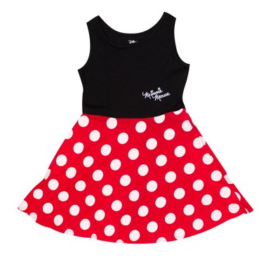 Minnie Mouse Robe Jeunesse à Pois Rouges-4/5 - TP