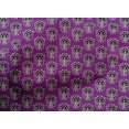 thumbnail image 4 of oneOone Cotton Poplin Fabric Leaves & Floral Block Print Fabric BTY 42 Inch Wide, 4 of 5