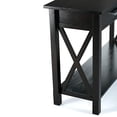 thumbnail image 5 of SIMPLIHOME Kitchener SOLID WOOD 47 inch Wide Contemporary Modern Console Sofa Entryway Table in Hickory Brown with Storage, 2 Drawers and 1 Shelf, for the Living Room, Entryway and Bedroom, 5 of 5