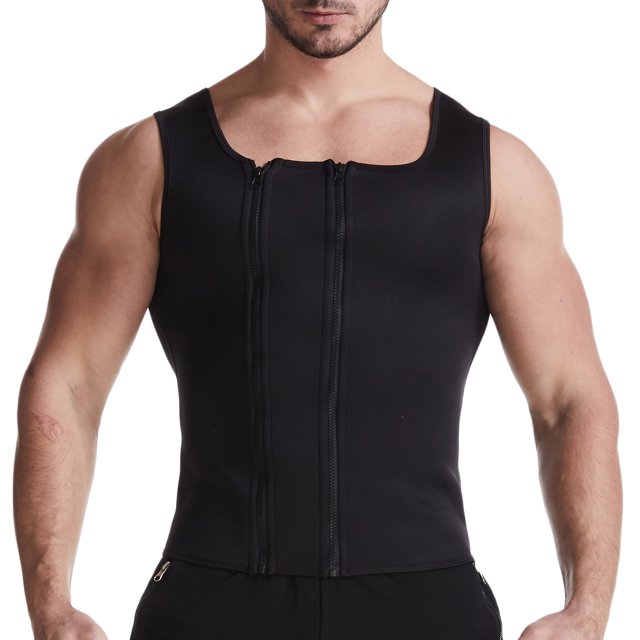 Tank Top for Men, Mens Solid Color Exercise Close-fitting Round Neck Fitness Short-sleeved Top