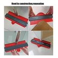 thumbnail image 3 of Contour Gauge with Lock 10 Inch and 5 Inch Contour Duplications Create Perfect Instant Template for Curved and Odd Shapes, Gauge Master, Bonus Angle Ruler Measuring Tool and Carpenter Pen, 3 of 3