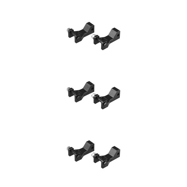 Maytalsory 1/2/3 Unleash Potential Of All Terrain Motorcycle Front Descent Kit Structure Is black 3PCS