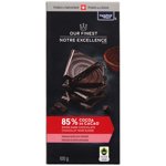 Our Finest 85% Barre de chocolat noir suisse