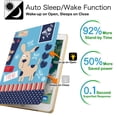 thumbnail image 4 of iPad PRO 11 Inch 2 Gen 2020 [ PRO 11 2nd ] A2228 A2068 MY232LL/A MY252LL/A MY332LL/A MY342LL/A Smart Auto Sleep Wake Slim Profile Adjustable Viewing Angle Stand Printed Flip Cover - Puppy Friend, 4 of 8