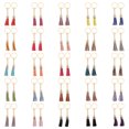 thumbnail image 1 of 50pcs Unique Tassel Keychain DIY Tassel Pendants Leather Tassel Keyholders, 1 of 7
