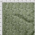 thumbnail image 4 of oneOone Cotton Poplin Pear Green Fabric Abstract Floral Sewing Craft Projects Fabric Prints By Yard 42 Inch Wide-2rb, 4 of 5