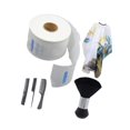 thumbnail image 2 of HILABEE Salon Barber Cape Set Barber Accessories Neck Duster Brush Barber Neck Paper, 2 of 9