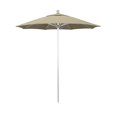 thumbnail image 1 of California Umbrella Venture 7.5' Silver Market Umbrella in Beige, 1 of 2