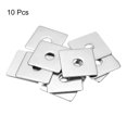 thumbnail image 3 of Uxcell Rondelle Carrée, Lot de 10, M10x40x40x2 mm, Rondelles Carrées pour Plaques en Acier Inoxydable 304, 3 of 5