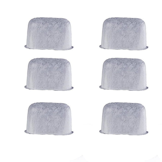 braveheart 6 Pieces Coffee Machine Water Filter Detachable Single-use Replacing Filters Component Replacement for BWF100