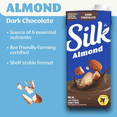 thumbnail image 3 of Silk Almond Milk Alternative, Dark Chocolate, Dairy Free, Shelf Stable, 3 of 6