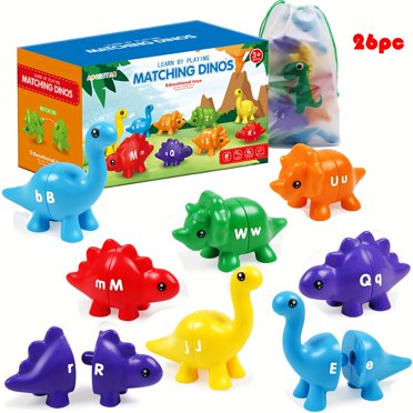 Dinosaur Letter Matching Toys, Educational Toys