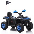 thumbnail image 2 of Electric Ride on ATV Car for Kids 3-8 Years, Remote Control, Spring Suspension, Bluetooth, Music, Early Education, for Toddlers & Big Kids, 2 of 10