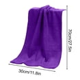 thumbnail image 2 of Fridja Super Soft Washcloths Towel Set 6 Pack, Solid Color Highly Absorbent Wash Cloth for Bathroom, Hotel, Spa and Kitchen, Multi-Purpose Hand Towels and Face Cloths 11.8'' x 27.5'', Purple, 2 of 4