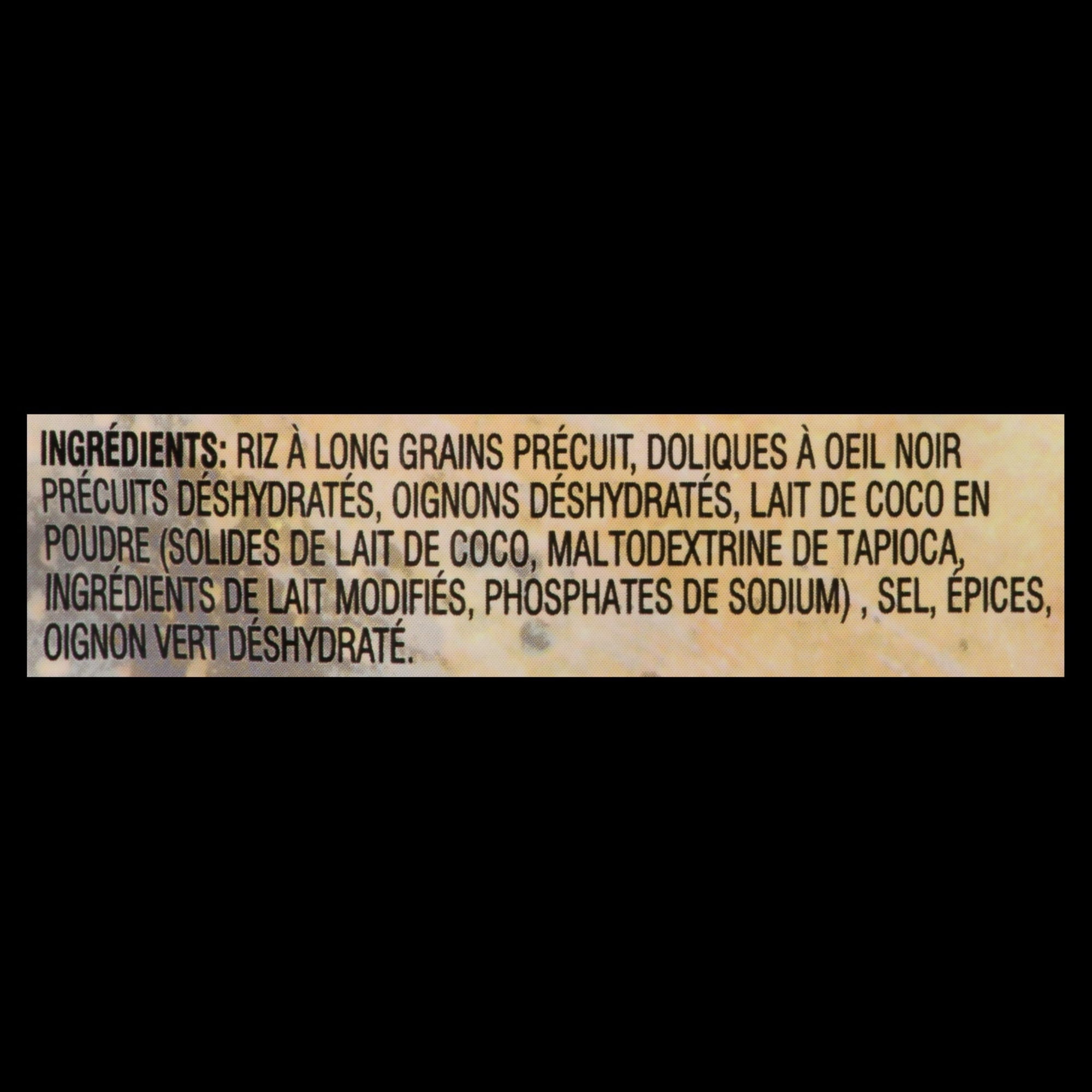 Mélange de riz et dolique à oeil noir Carribean Combos de Grace Kennedy, 175g Sac