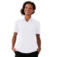 thumbnail image 4 of Russell Collection Chemise Popeline à Manches Courtes en Poly-Coton Entretien Facile pour Dames/femmes, 4 of 4