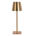thumbnail image 5 of Mainstays LED Rechargeable Table Lamp, Plated Gold Metal, 2 pack, 5 of 5