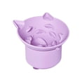 thumbnail image 1 of Elevated Silicone Pet Feeder Bowl with Tilt Design Slow Eating Solution for Cats and Small Dogs Interactive Fish Shape Dish, 1 of 3