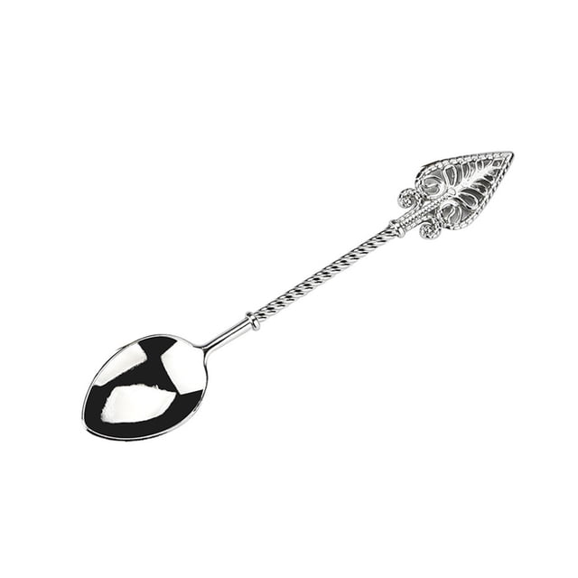 Oleegame 1PC Stainless Steel Cutlery Set Retro Coffee Spoon Sugar Tea Dessert Cake Cutlery Kitchen Tableware