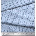 thumbnail image 2 of Soimoi Poly Georgette Fabric Dot & Whale Ocean Printed Fabric 1 Yard 52 Inch Wide, 2 of 3