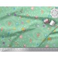 thumbnail image 3 of Soimoi Cotton Cambric Fabric Fish,Shell & Starfish Ocean Print Fabric by Yard 42 Inch Wide, 3 of 3