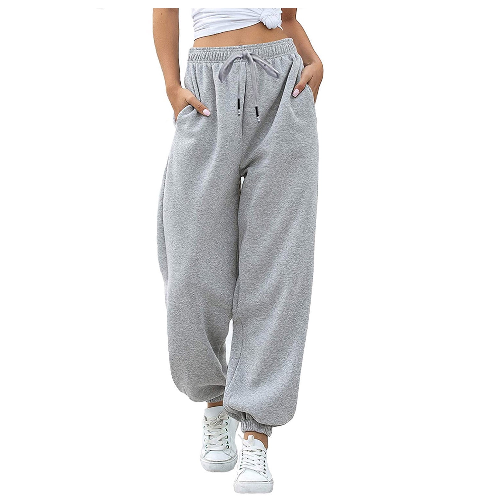 Cameland Pantalon de Survêtement pour Femmes avec Poches