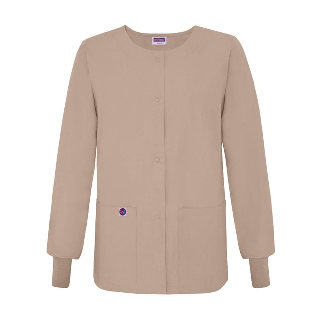 Sivvan Veste d'Échauffement de Sarrau pour Femmes/clous avant - Col Rond